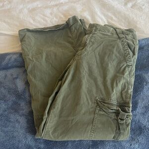 Women’s Olive Green Cargo Pants